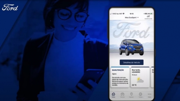 FORD É A PRIMEIRA A OFERECER AGENDAMENTO DE SERVIÇO 100% ONLINE PELO APLICATIVO FORDPASS