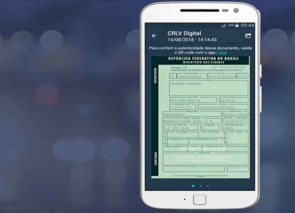 CRLV digital agora é obrigatório; versão impressa será extinta